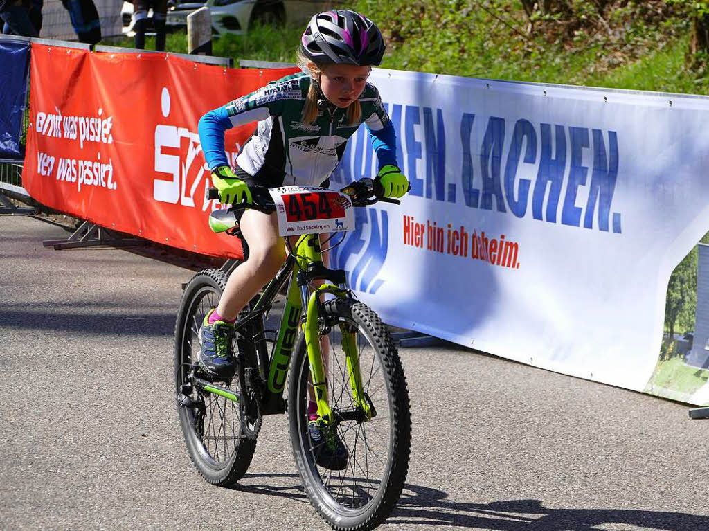 Luise Keller aus Mnstertal war das schnellste Mdel beim U11-Rennen.