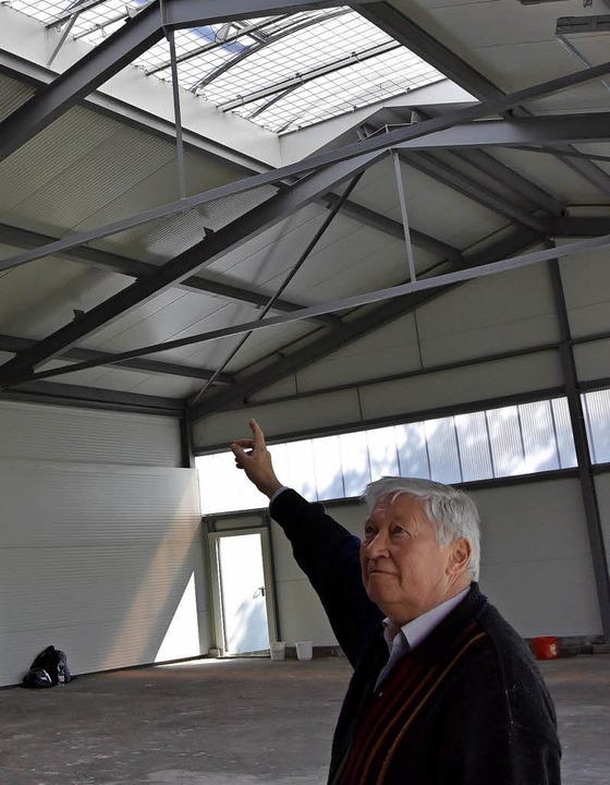 Werkeln rund um die neue Halle - Grenzach-Wyhlen - Badische Zeitung