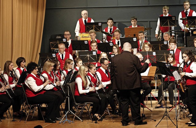 Mal &#8222;Olympic Spirit&#8220;, mal ...Schuttertaler Kapelle ist vielseitig.   | Foto: Heidi Fssel