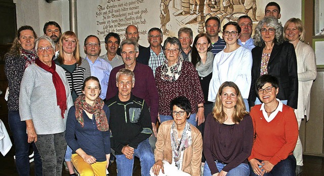 Zahlreiche Mitglieder  und Betreuer des Turnvereins Ihringen wurden geehrt.   | Foto: Elisabeth Jakob-Klblin