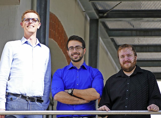 Martin Rauscher, Vincenzo De Nicola und Heiko Mckei (von links)    | Foto: Carolin Jackermeier