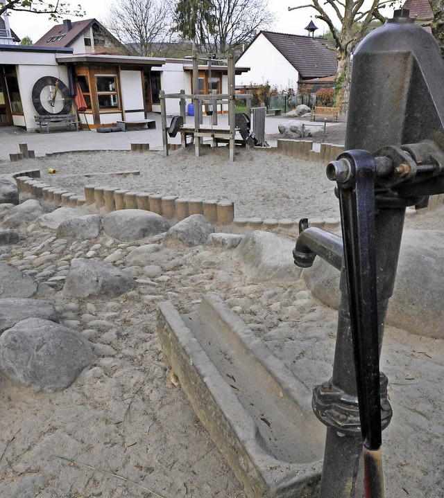 Das Bild des Kindergartens in Kndring...hema mehr Kindergartenpltze anzugehen  | Foto: Markus Zimmermann