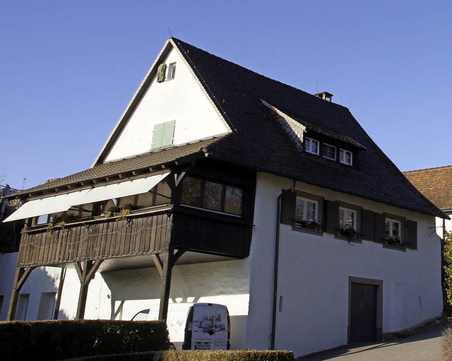 Der alte Gebudeteil der Burgschenke Rtteln  | Foto: Stadt Lrrach