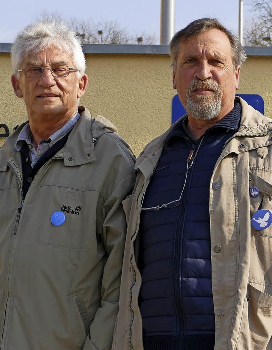 Max Heinke (links) und Uli Rodewald  | Foto: Dominik Bloedner