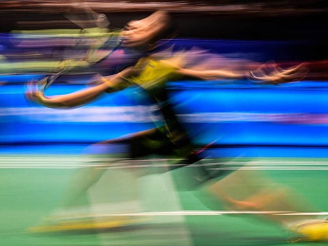 Badminton ist eine der Sportarten, die das Portal anbieten knnte.  | Foto: AFP