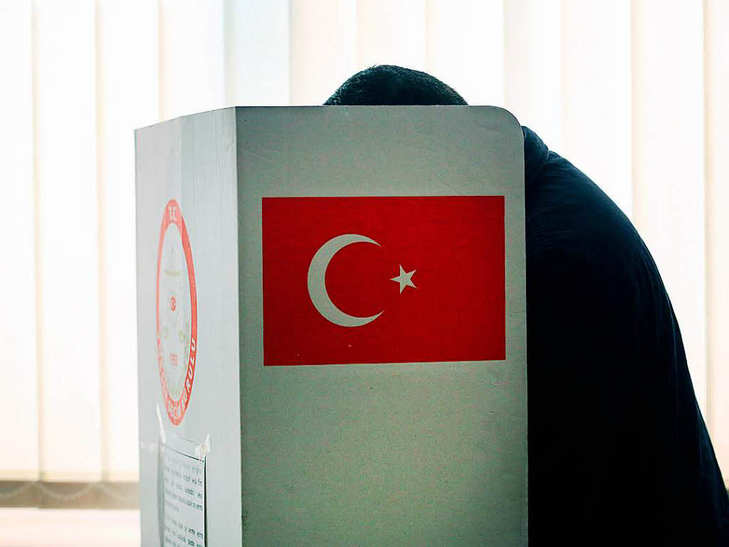 Trkisches Wahllokal