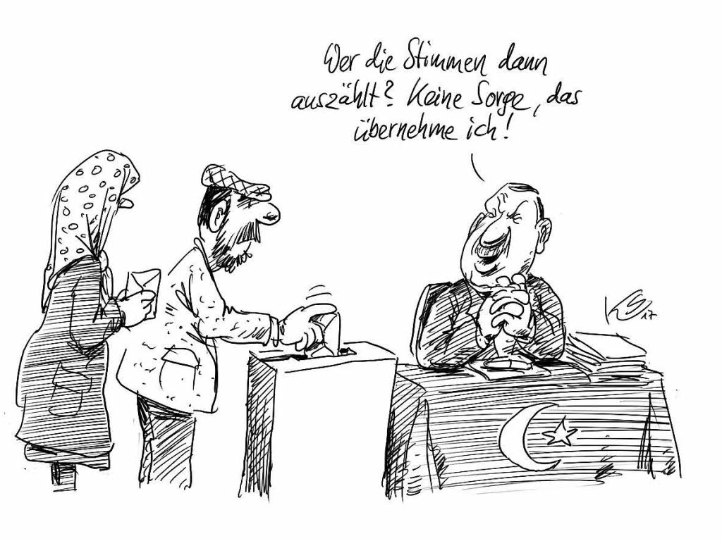 Karikatur von Stuttmann