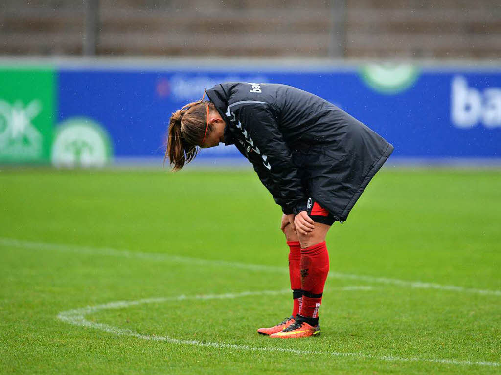 Die Fuballerinnen des SC Freiburg scheitern wieder im Pokal Halbfinale