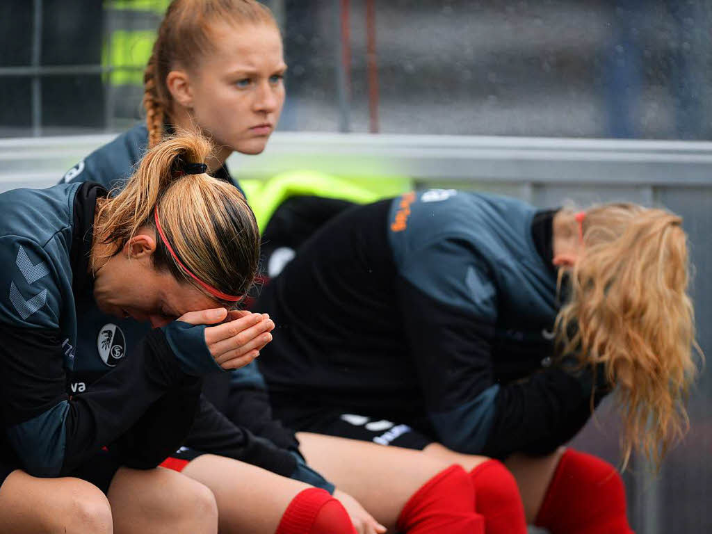 Die Fuballerinnen des SC Freiburg scheitern wieder im Pokal Halbfinale