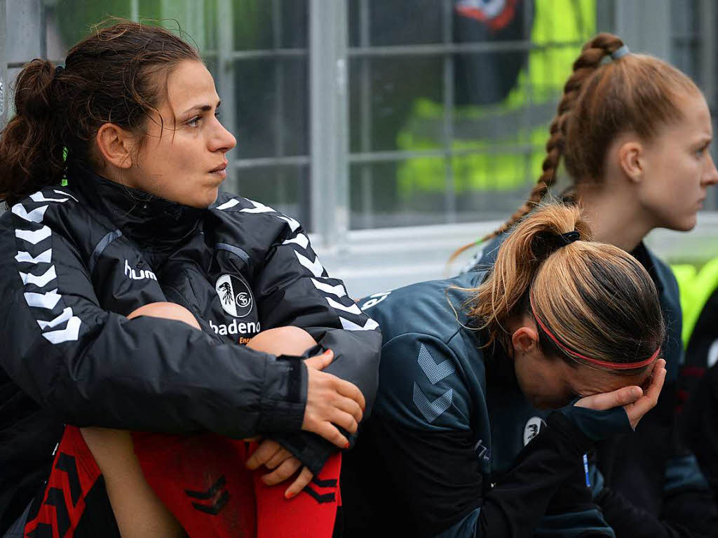 Die Fuballerinnen des SC Freiburg scheitern wieder im Pokal Halbfinale