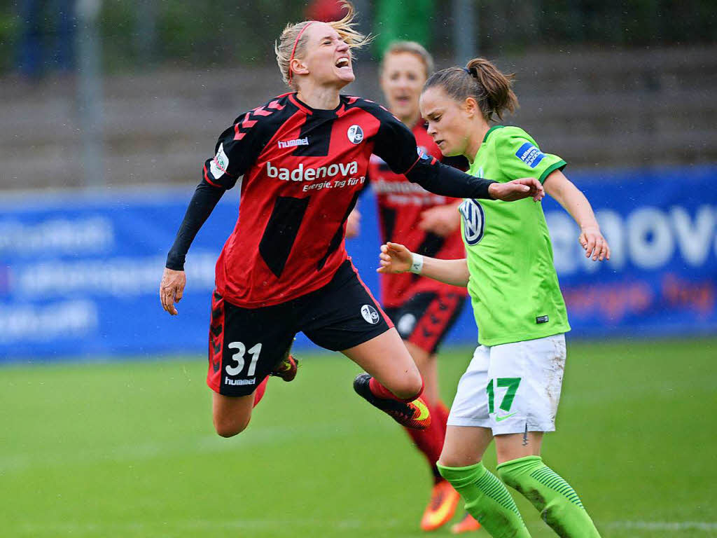 Die Fuballerinnen des SC Freiburg scheitern wieder im Pokal Halbfinale