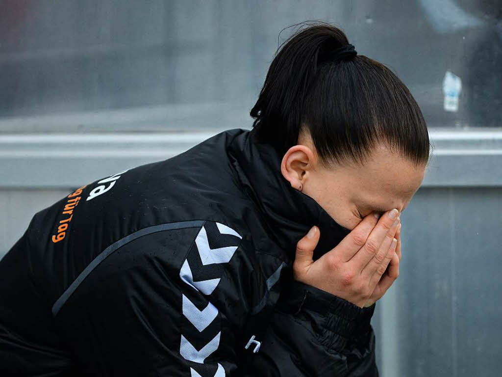 Die Fuballerinnen des SC Freiburg scheitern wieder im Pokal Halbfinale