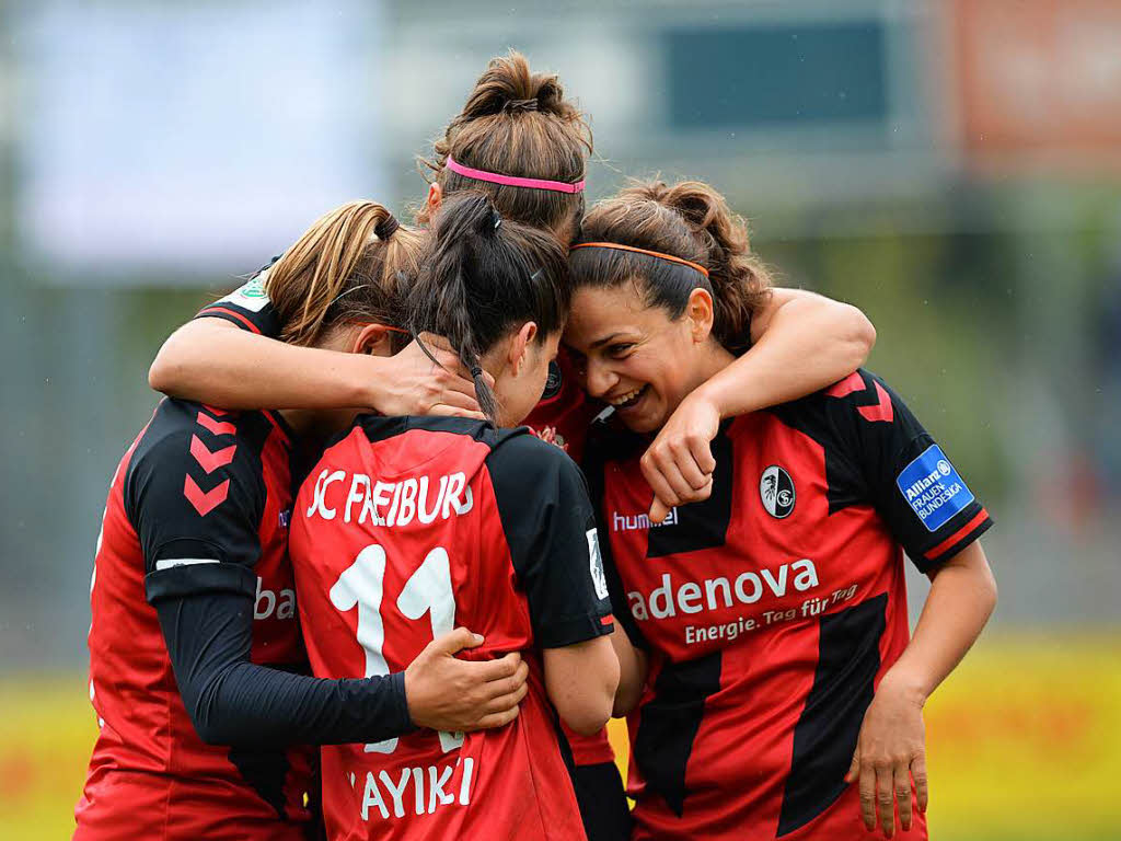 Die Fuballerinnen des SC Freiburg scheitern wieder im Pokal Halbfinale