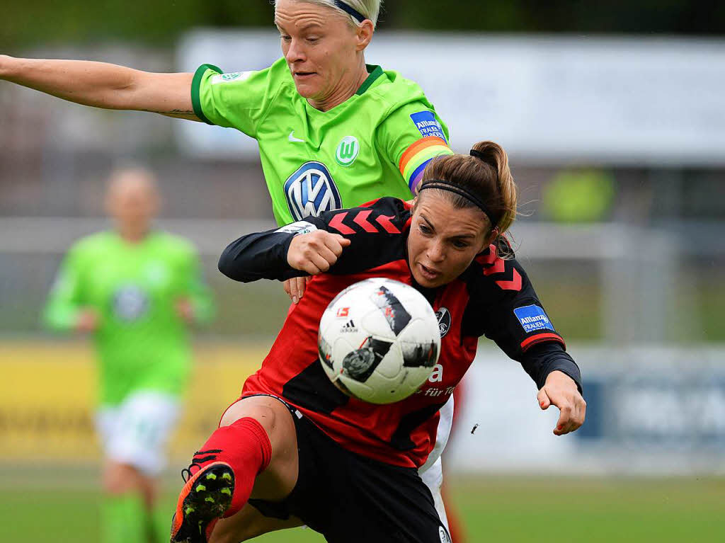 Die Fuballerinnen des SC Freiburg scheitern wieder im Pokal Halbfinale