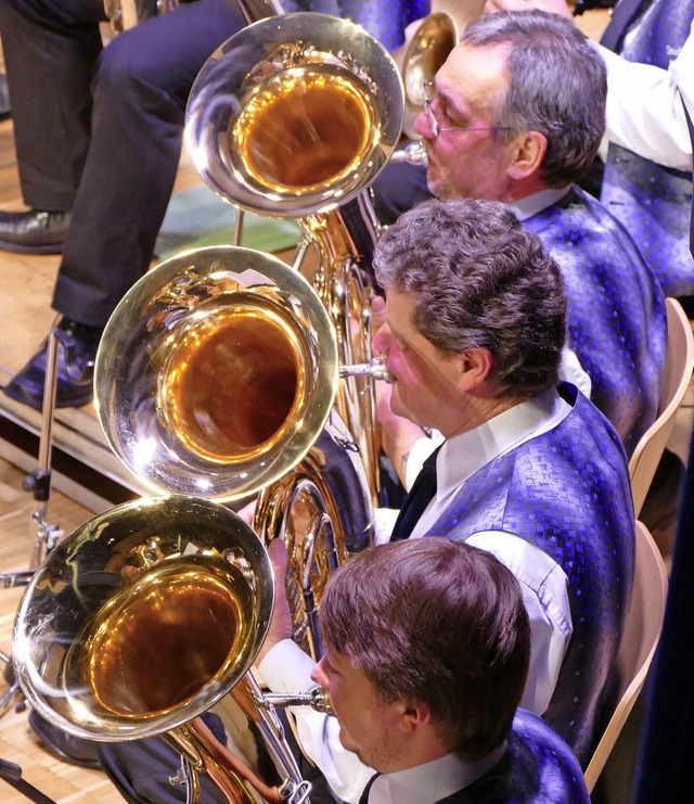 Die Aktiven der Stadtmusik Wehr entfh...die Welt der Mrchen und Geschichten.   | Foto: Michael Gottstein