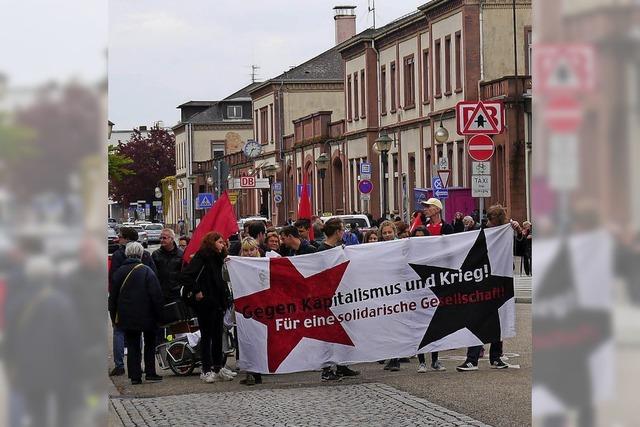 Demo gegen Militarisierung