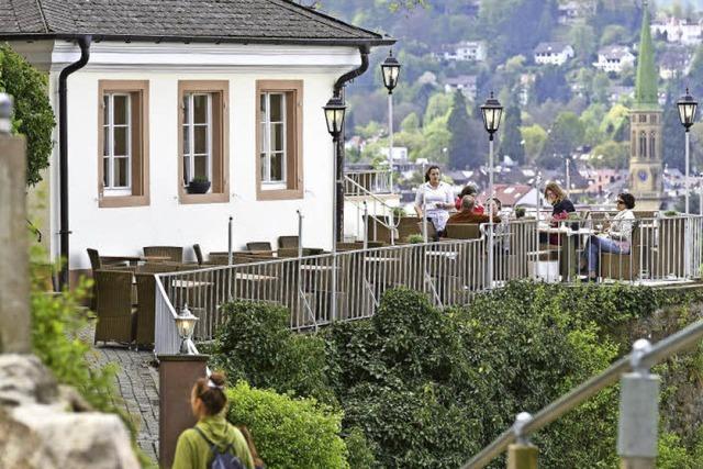 Der Schlossberg hat eine wechselvolle Geschichte, aber gab es auch einen Wasserfall?