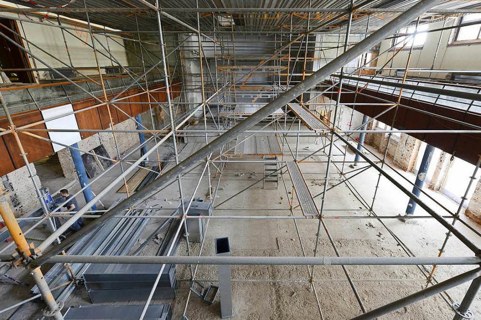 Der Paulussaal wird komplett erneuert. (Foto: Ingo Schneider) Der Paulussaal wird komplett erneuert. (Foto: Ingo Schneider)