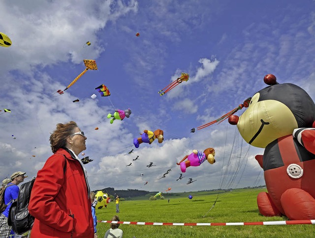 Der Flugplatz wird wieder Treffpunkt f... hier die zwlfte Drachentage statt.    | Foto: Roland Sigwart