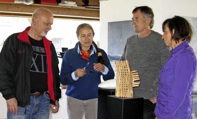 Miroslav Radisch, Katrin Gerz, Johanne...nd Christel-Andrea Steier (von links).  | Foto: Ulrike Spiegelhalter