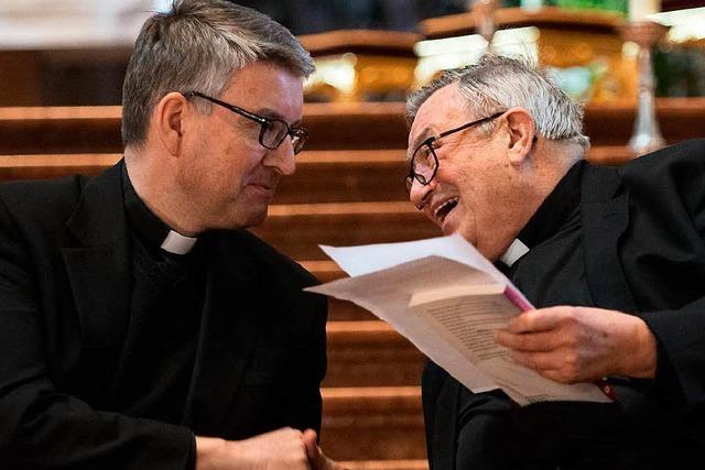 Kardinal Lehmann hat Freude an seinem Nachfolger