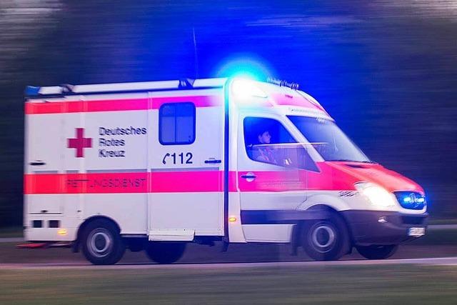 Rollerfahrerin nach Unfall in Kreisel schwer verletzt