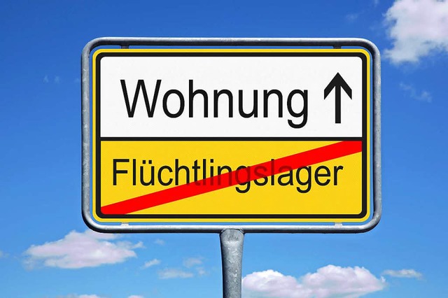 Wohnraum fr Flchtlinge: Lrrach will...r Privatvermieter setzen (Symbolbild).  | Foto: Fotolia