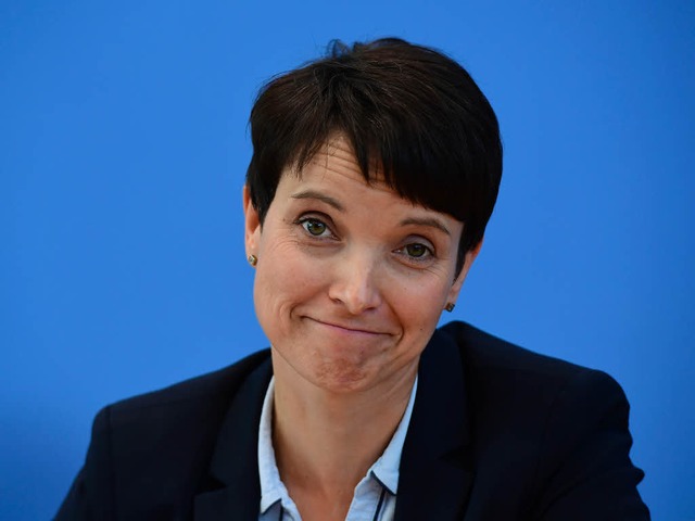 Was treibt Frauke Petry an?  | Foto: AFP