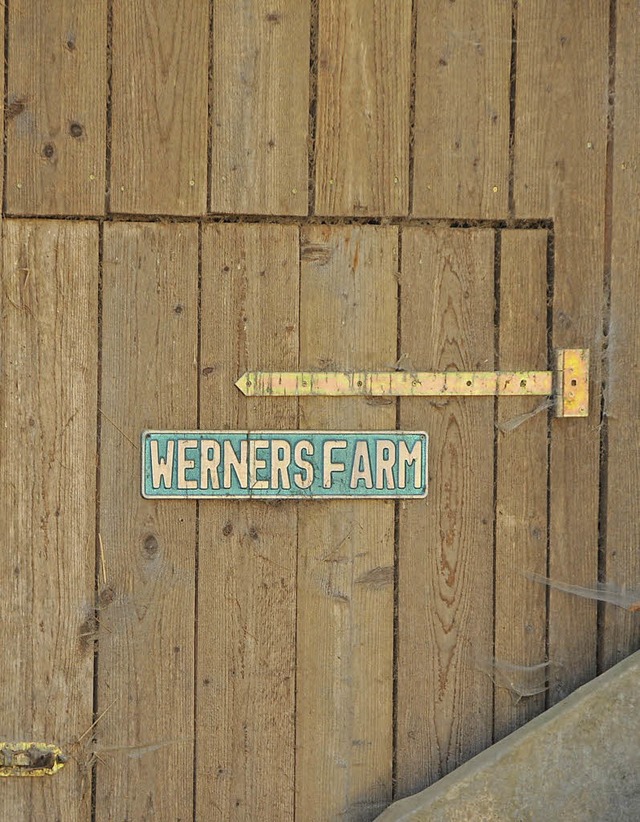 Einen Anlauf, sich mit Landwirt Werner...r in den Ort zurckgekehrten Brgerin.  | Foto: Bergmann