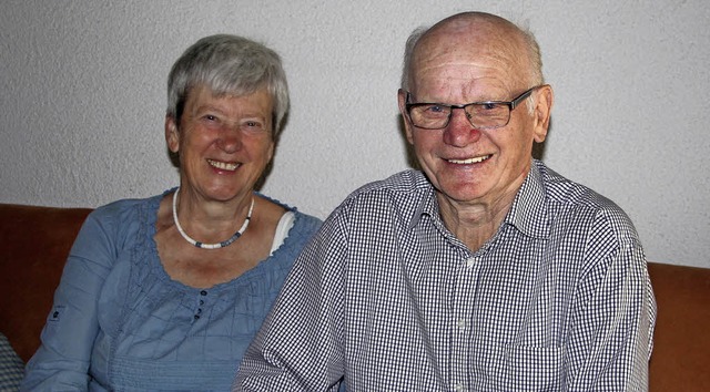 Hedwig und Konrad Zhringer feierten ihre goldene Hochzeit.   | Foto: Trogus