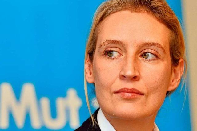 AfD-Politikerin Alice Weidel knnte Spitzenkandidatin werden