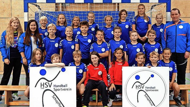Der Handballsportverein Schopfheim ist...er E-Jugend sind 30 Kinder vertreten.   | Foto: Verein