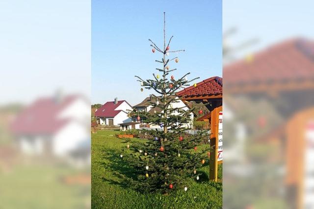 Ein Osterbaum