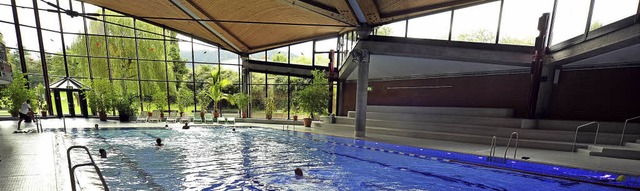 Das kleine Idyll fr Schwimmer am Rand...dt geht Mitte Mai in die Sommerpause.   | Foto: Thomas Kunz