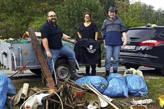 Das Cleanup Team Dreilndereck organisiert ehrenamtlich Putzaktionen