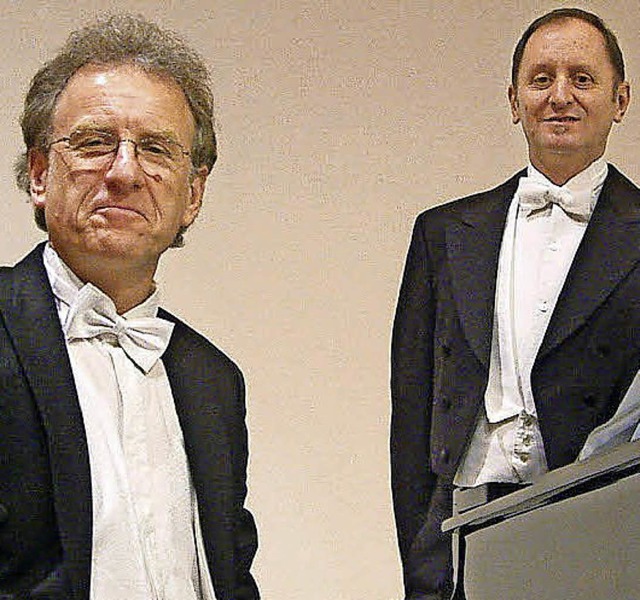 Florian Metz (links) und Andr Schann.   | Foto: Veranstalter