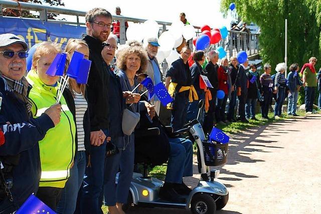 Pulse of Europe: 300 demonstrieren in Weil am Rhein