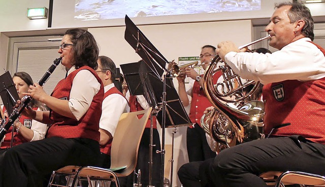 Der Musikverein Rotzel zeigte sein Knnen bei seinen zwei Jahreskonzerten.  | Foto: Michelle Gntert