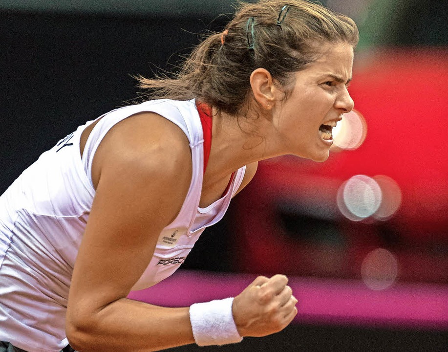 Julia Görges auf einer emotionalen Achterbahnfahrt Tennis Badische