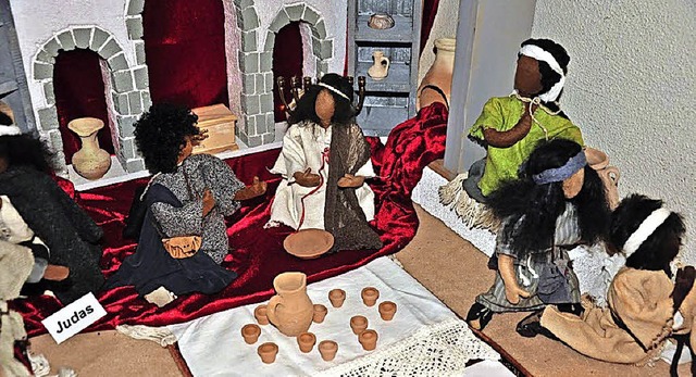 Biblische Geschichte veranschaulicht der Ostergarten im Brettental.   | Foto: Privat