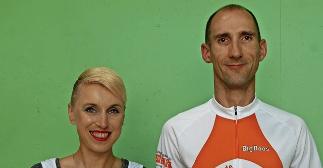 Andreas und Edyta Boos werden immer schneller.   | Foto: Frey