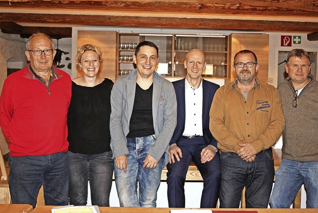 Die Vorstandsmitglieder des Stadtfestvereins von Waldkirch.   | Foto: Heiss