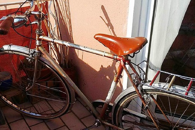 Seit heute vermisst: das Fahrrad namens Viktoria  | Foto: Laura Drzymalla