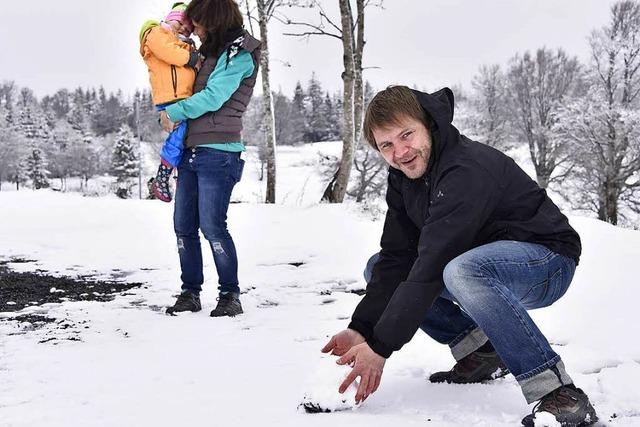 Fotos: Wintereinbruch auf dem Schauinsland