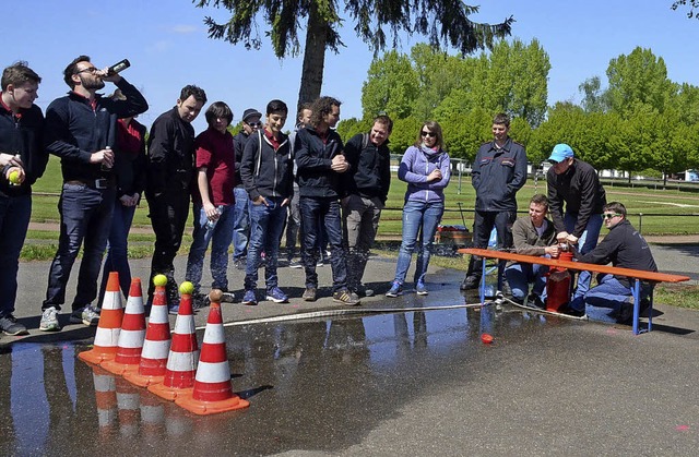 An den Stationen des Bildersuchlaufs d...klichkeit und Treffsicherheit gefragt.  | Foto: Jrg Schimanski