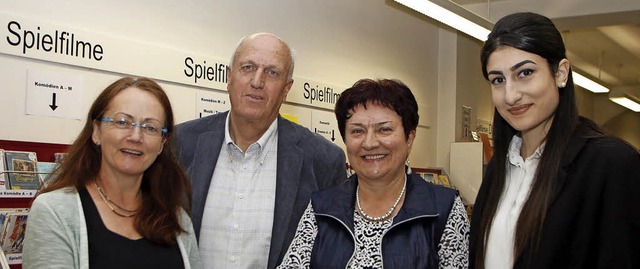 Sabine Frigge, Georg Szkopiak, Hilda Beck und Elisabeth Akbaba (von links)  | Foto: Heidi Fssel