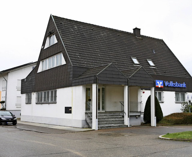 Die ehemalige Volksbank in Nonnenweier   | Foto: Bastian Bernhardt