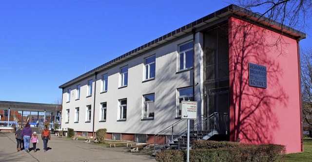 Noch vor den Sommerferien starten weit... Hermann-Brommer-Schule in Merdingen.   | Foto: mario schneberg