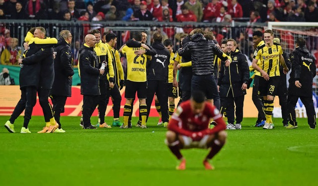 &#8222;Wir knnen den Bayern diese Sai...le gesagt &#8211; und so kam es auch.   | Foto: AFP