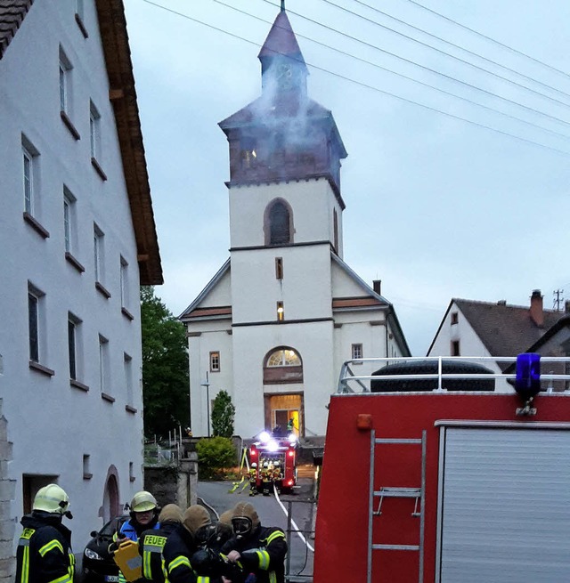 Alarm in Binzen: Weil offenbar mehr Ra...e  Rettungsleitstelle in Lrrach an.    | Foto: Detlef Strittmatter